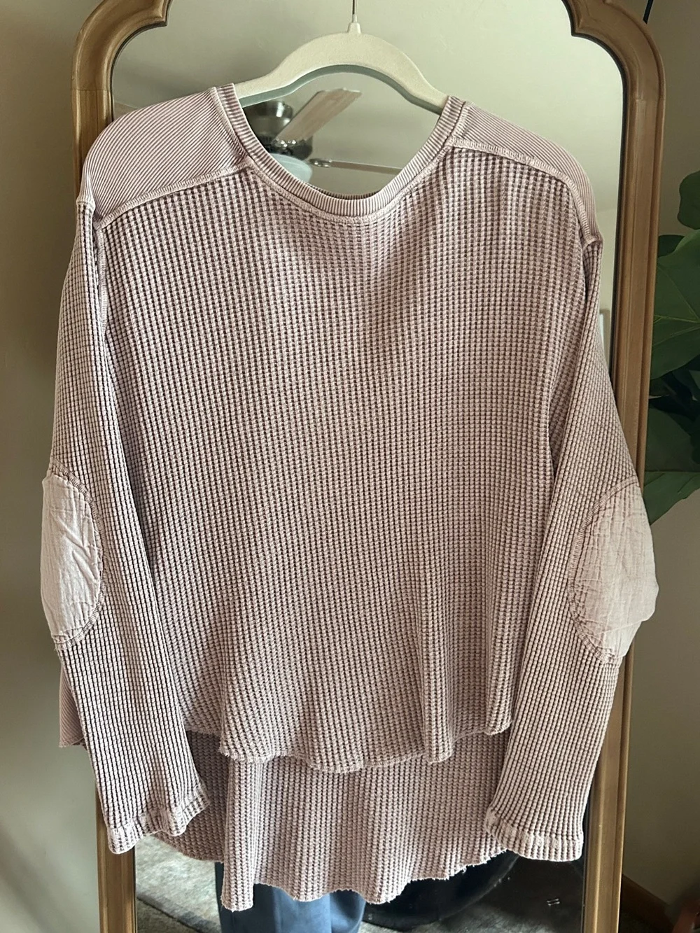 Free People thermal shirt